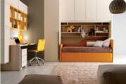 cameretta con zona studio