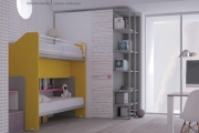 La cabina ha un terminale libreria tutto a giorno
