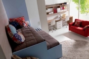 letto a mini castello scorrevole