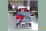 letto a cassettoni piazza e mezza