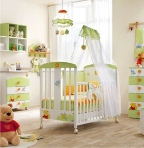 lettino per bimbi winnie pooh